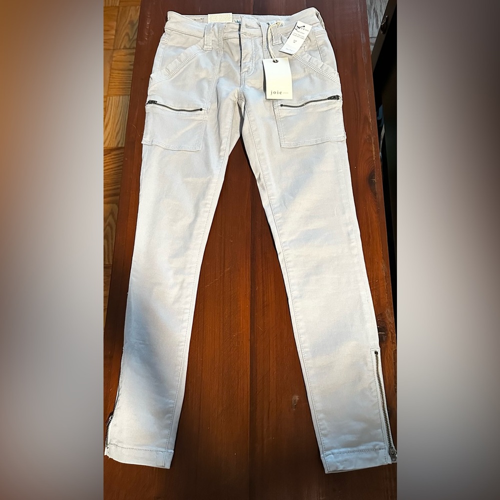 Jolie Jeans Light Gray Park Skinny Pants